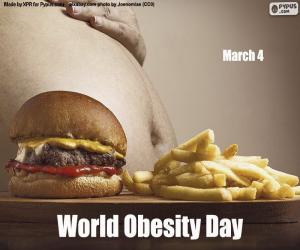 yapboz Dünya Obezite Günü